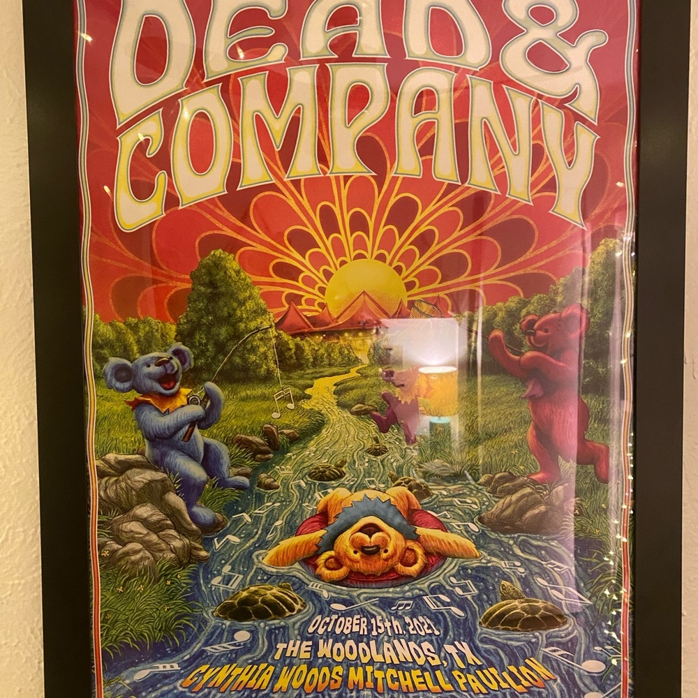 dead and company 2021 tour poster